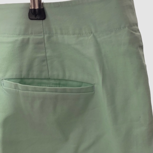 TALBOTS HERITAGE MINT GREEN CROP ANKLE PANTS SIZE 16 - Picture 10 of 16